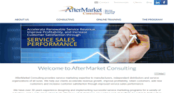 Desktop Screenshot of aftermarketconsulting.com