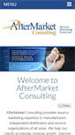 Mobile Screenshot of aftermarketconsulting.com